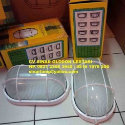 Lampu Dinding Ball Ice Oval E27 60W